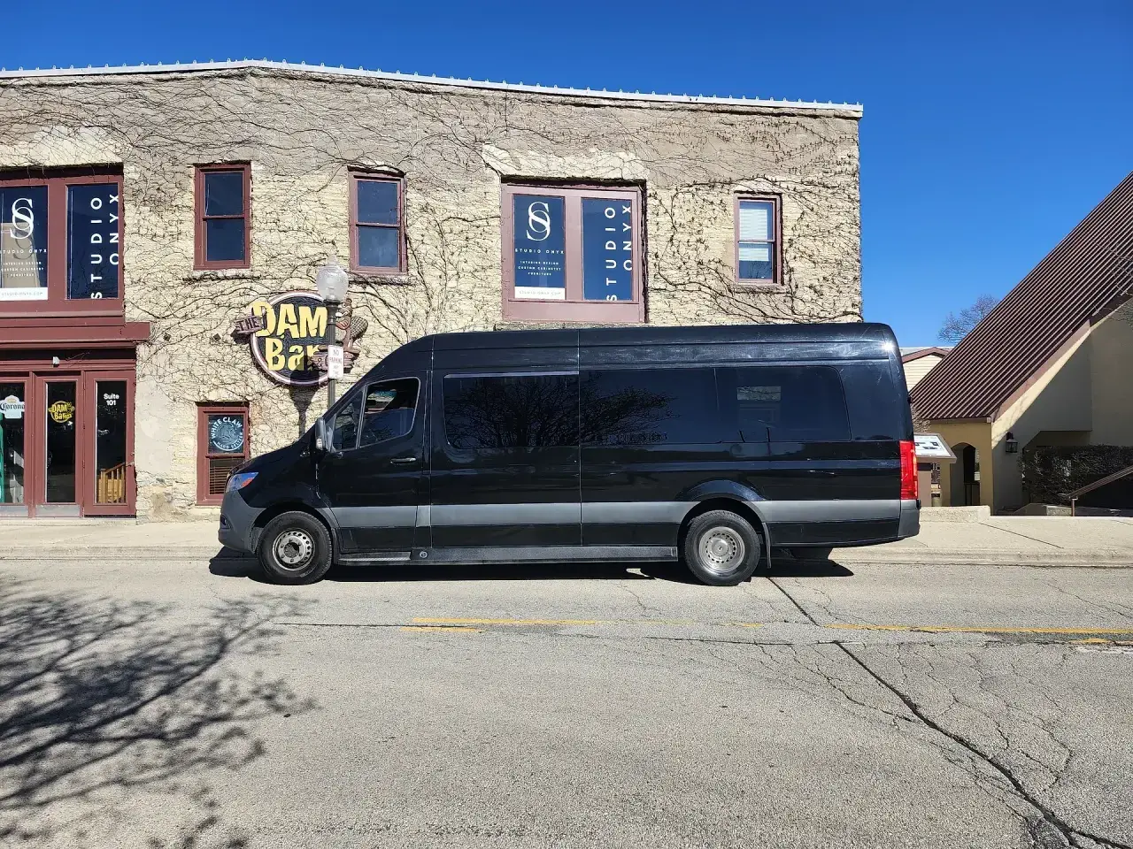 Mercedes Sprinter wedding transportation — Royal Carriage Chicago